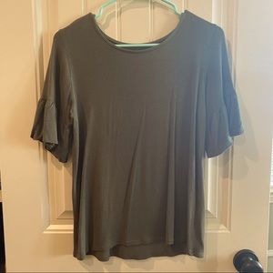 Albion Fit Olive Green Top